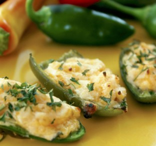 Stuffed Grilled Jalapenos - The Fresh Fridge