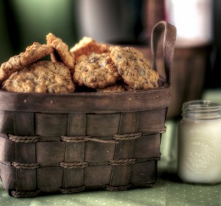 Peanut Butter Chocolate Chip Toffee Cookies HDR - The Fresh Fridge