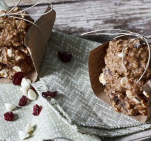 Cranberry Oatmeal White Chocolate Cookies Title