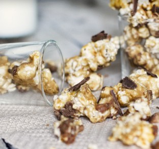 Chocolate Toffee Caramel Popcorn2smallerTitle